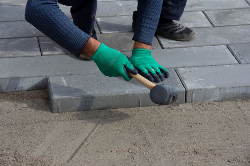 Patio Brick Installation in Warwick, RI