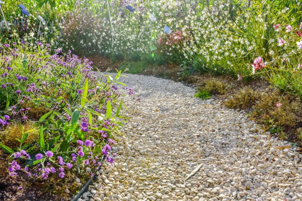 Gravel Path Laying