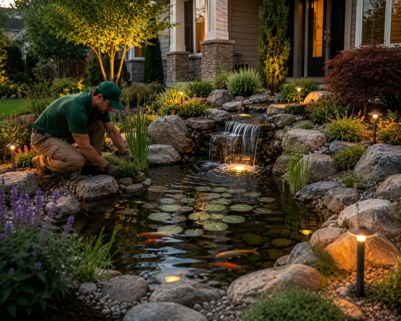 Water Garden Landscaping in Ventura County, CA